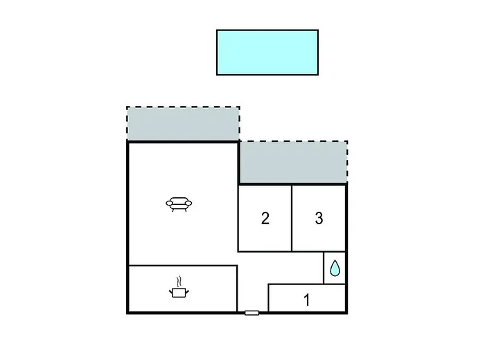 3 Bedroom Awesome In شقة